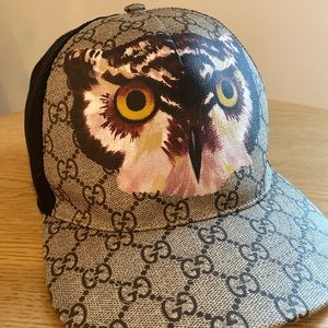 Gucci Owl Baseball Cap Hat
